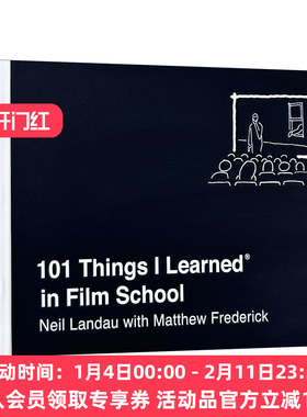 英文原版 101 Things Learned in Film School 我在电影学院学到的101件事 精装 英文版 进口英语原版书籍