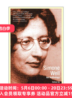 英文原版 Simone Weil 西蒙娜·薇依自传 哲学 英文版 进口英语原版书籍