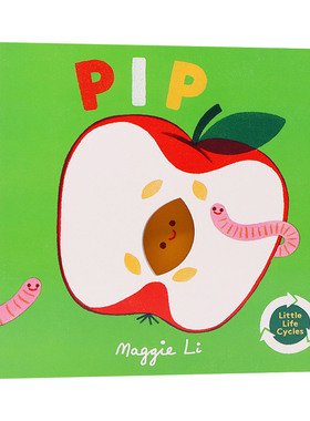 英文原版 Little Life Cycles Pip 生命周期 种子 纸板书 英文版 进口英语原版书籍