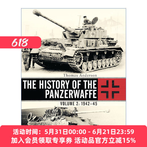 英文原版 二战德国装甲部队历史 卷二 The History of the Panzerwaffe 1942-1945 精装 英文版 进口英语原版书籍