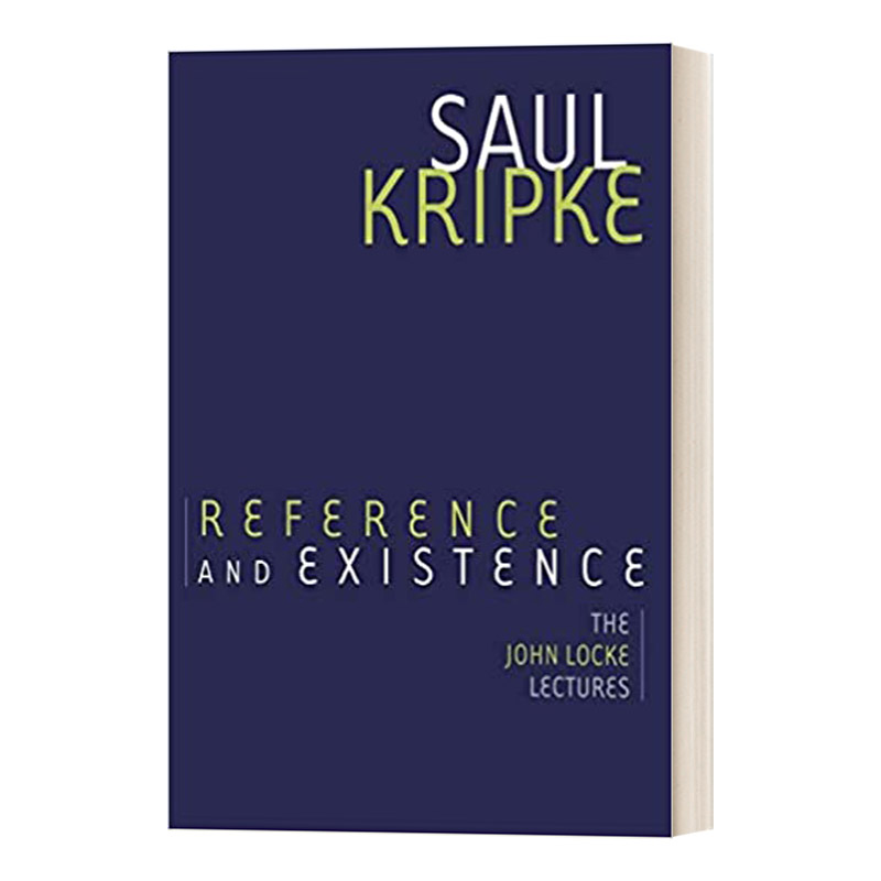 英文原版 Reference and Existence 参考与存在 约翰·洛克的讲座 英文版 进口英语原版书籍