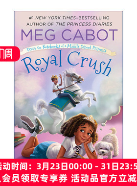 英文原版 Royal Crush From the Notebooks of a Middle School Princess 一个中学公主的笔记本3 英文版 进口英语原版书籍