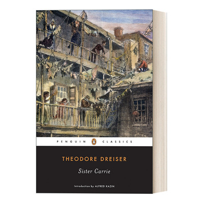 英文原版嘉莉妹妹企鹅黑经典