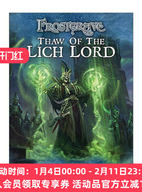 英文原版 Frostgrave Thaw of the Lich Lord 冰霜坟 击败巫妖王 Osprey桌游指南 英文版 进口英语原版书籍