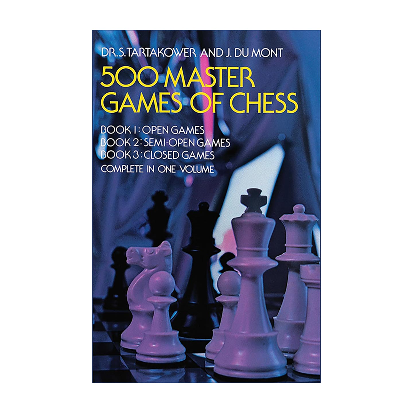 500场国际象棋大师赛 英文原版 500 Master Games of Chess 英文版 进口英语原版书籍