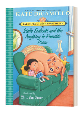 英文原版 Stella Endicott and the Anything Is Possible Poem 小猪梅西续作 英文版 Tales from Deckawoo Drive 5 进口英语书籍