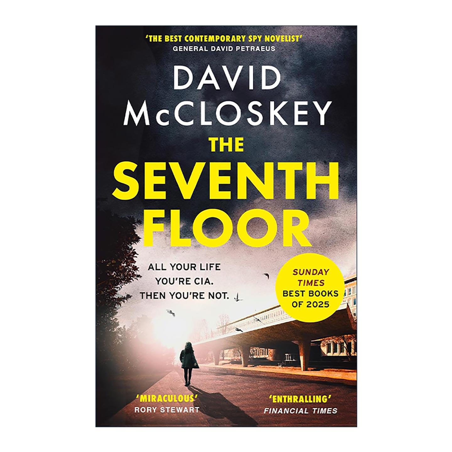 英文原版 The Seventh Floor 第七层楼 David McCloskey 畅销谍战惊悚小说 大马士革车站作者 英文版 进口英语原版书籍