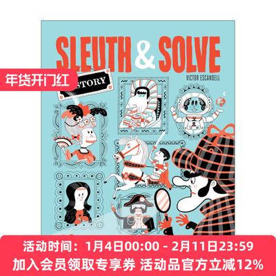 侦探解密 英文原版 Sleuth & Solve History 历史篇 20个令人费解的迷题 精装 英文版 进口英语原版书籍