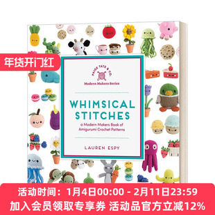 异想天开的针法 英文原版 Whimsical Stitches 精装 英文版 进口英语原版书籍