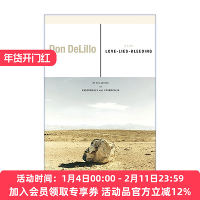 千穗谷  英文原版 Love Lies Bleeding 戏剧 唐德里罗 英文版 进口英语原版书籍