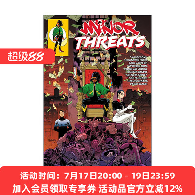 英文原版 Minor Threats Volume 2 The Fastest Way Down 次要威胁系列2 快速下山路 黑马漫画 英文版 进口英语原版书籍
