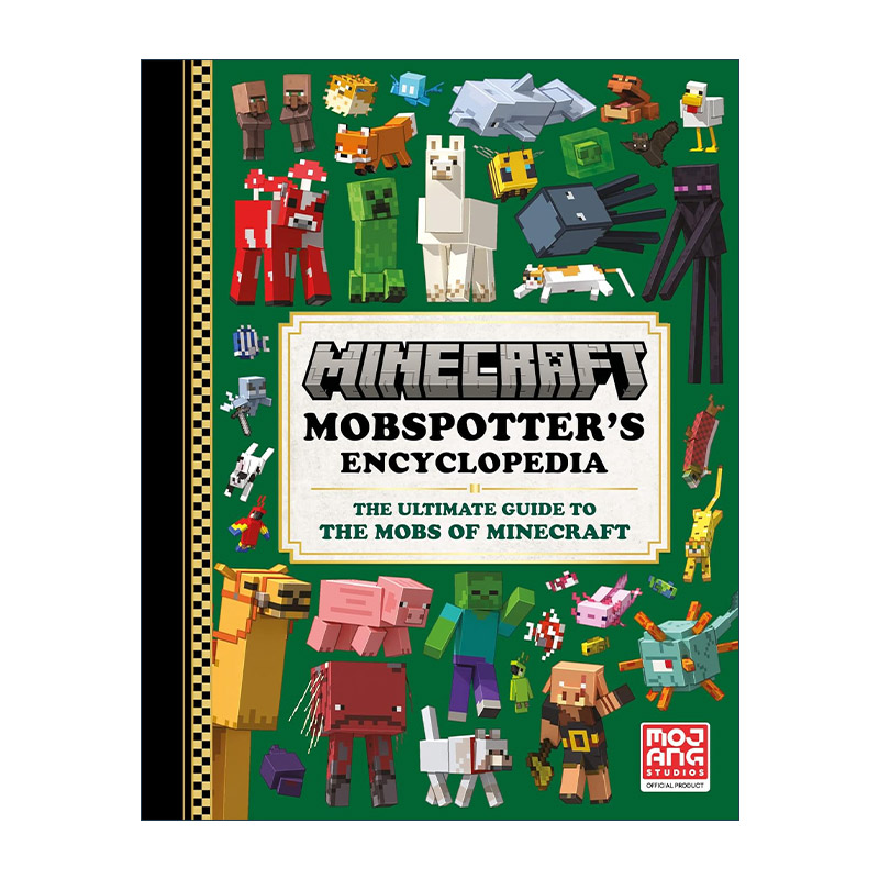 我的世界 生物百科终极指南 英文原版 Minecraft Mobspotter's Encyclopedia 精装 英文版 进口英语原版书籍