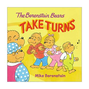 英文原版 The Berenstain Bears Take Turns 轮流做事情 贝贝熊绘本 英文版 进口英语原版书籍