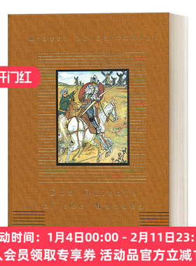 唐吉坷德 英文原版 Don Quixote Of The Mancha Everyman精装收藏版 儿童经典系列 英文版 进口英语原版书籍