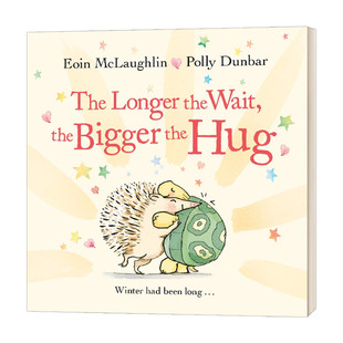 精装 英文原版 the Longer 大大 Bigger 麦考林 英文版 伊恩 The 社交距离系列 Hug 书籍 进口英语原版 Wait 拥抱