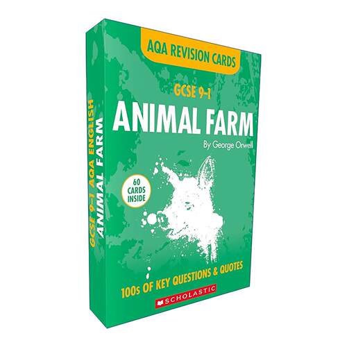 英文原版 Animal Farm 动物庄园 GCSE 9-1英语语言文学复习卡 含线上资源 英文版 进口英语原版书籍