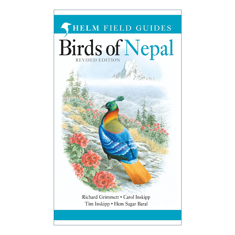 英文原版 Birds of Nepal 尼泊尔鸟类图鉴 英文版 进口英语原版书籍