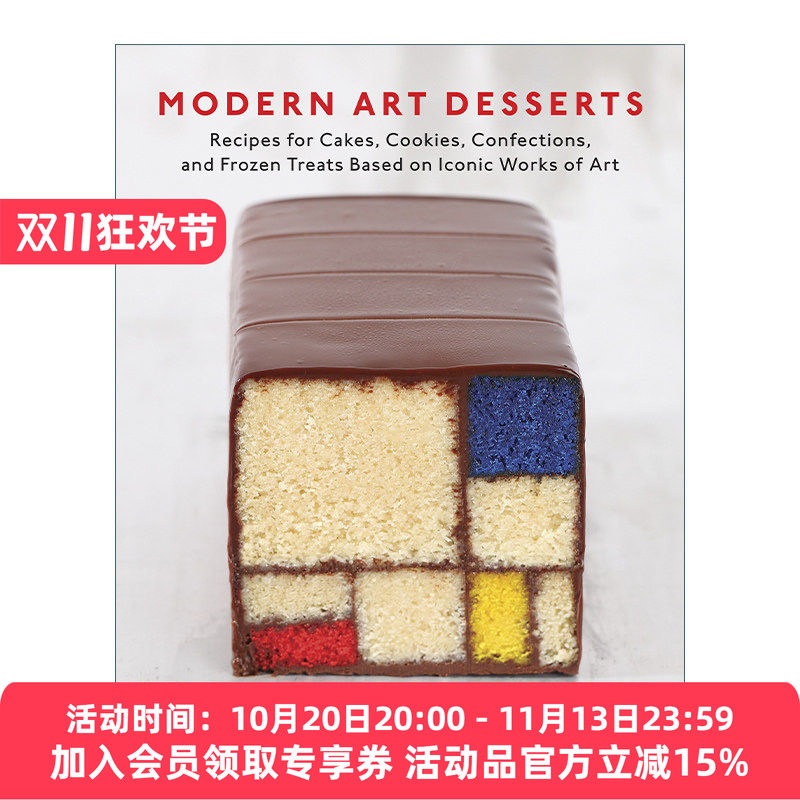 现代艺术甜点 英文原版 Modern Art Desserts 精装食谱 Caitlin Freeman 英文版 进口英语原版书籍