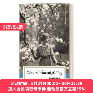 英文原版 Edna St. Vincent Millay Selected Poems 埃德娜·圣·文森特·米莱诗选 美国女诗人 精装美国文库 英文版 进口英语书籍