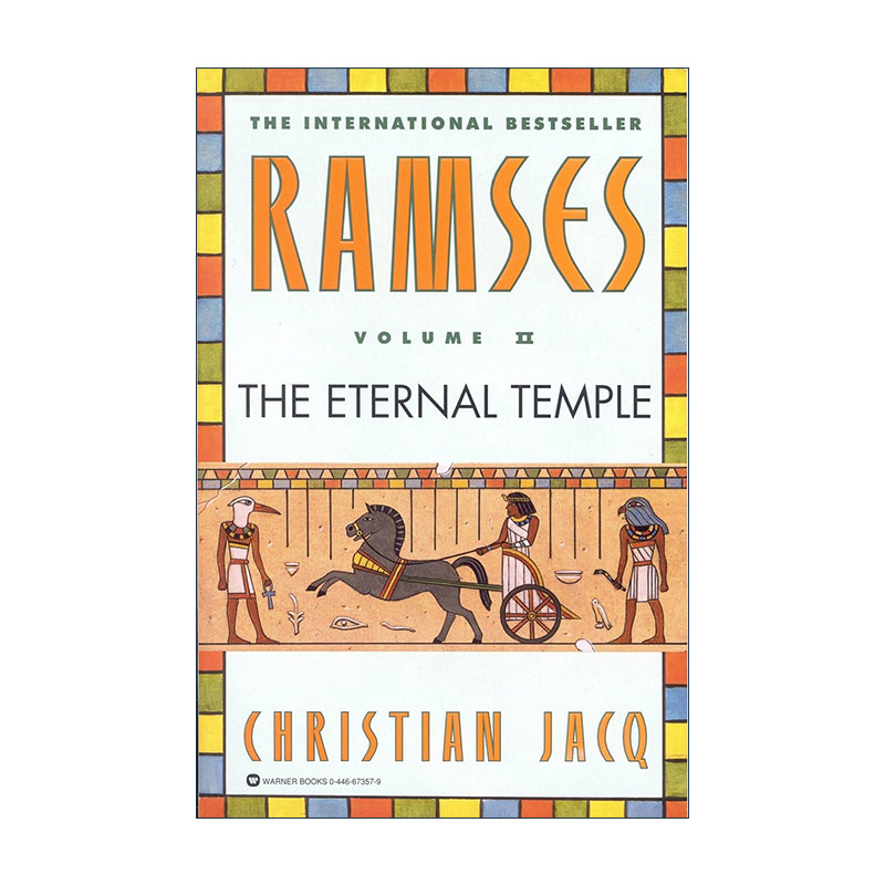 英文原版 Ramses Volume Ⅱ 百万年神殿 拉美西斯五部曲之二 克里斯蒂安·贾克 英文版 进口英语原版书籍
