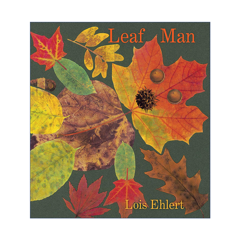 英文原版 Leaf Man Board Book 叶子先生 纸板书 凯迪克奖得主洛伊丝艾勒特 英文版 进口英语原版书籍