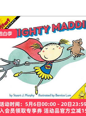 英文原版 Mathstart Level 1 Mighty Maddie 数学启蒙绘本1级 英文版 进口英语原版书籍
