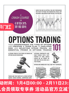 英文原版 Options Trading 101 期权交易入门 精装 英文版 进口英语原版书籍