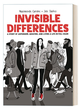 孤独患者 英文原版 Invisible Differences 豆瓣阅读 精装 英文版 进口英语原版书籍