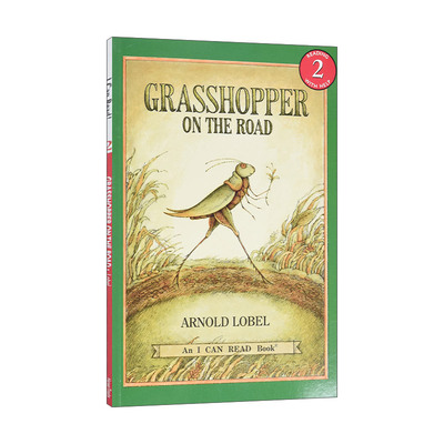 英文原版 Grasshopper on the Road 蚱蜢要去旅行 I Can Read 2 汪培珽书单第三阶段 英文版 进口英语原版书籍