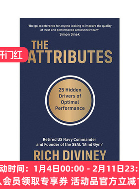 英文原版 The Attributes 特质 25个优良表现的隐藏驱动力 英文版 进口英语原版书籍