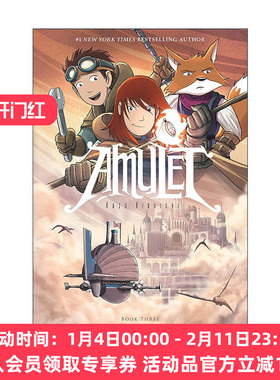 英文原版 The Cloud Searchers 护身符3 儿童漫画 英文版 进口英语原版书籍