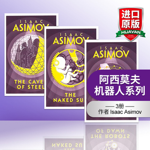 华研原版 Robot 进口英语原版 书籍 The 英文版 小说 英文原版 阿西莫夫机器人系列3册 Series