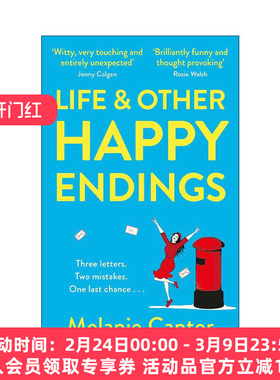 英文原版 Life and other Happy Endings 生活与其他美好结局 Melanie Cantor 畅销幽默女性小说 英文版 进口英语原版书籍