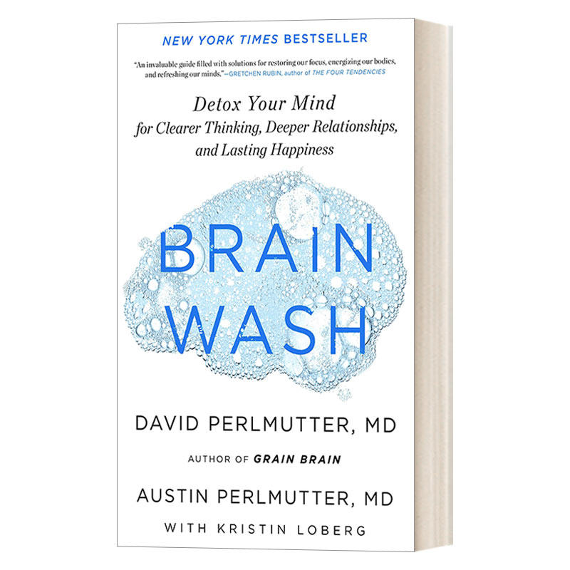 洗脑 英文原版 Brain Wash 为你的思想排毒 以获得更清晰的思维 更深的人际关系和持久的幸福 英文版 进口英语原版书籍