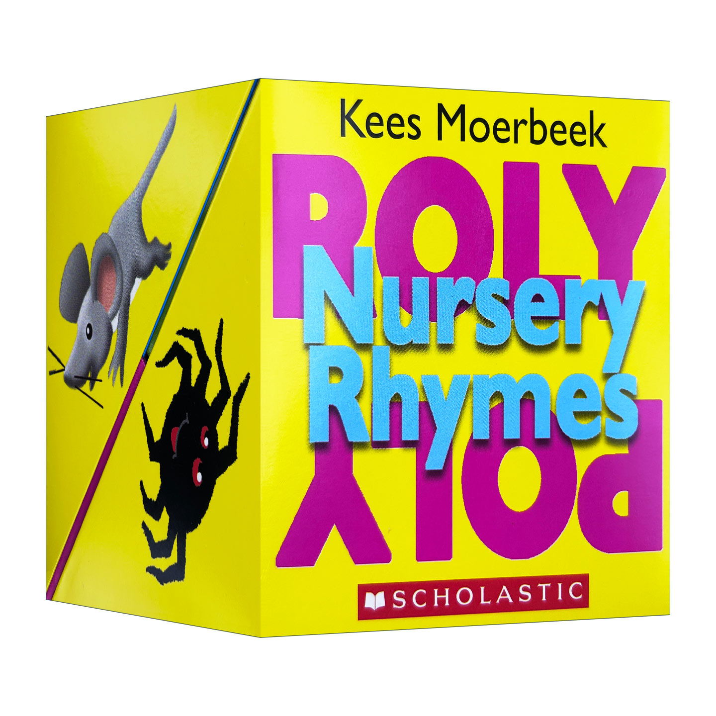 英文原版 Roly Poly Pop-Up Nursery Rhymes 神奇方块翻转书之童瑶 英文版 进口英语原版书籍