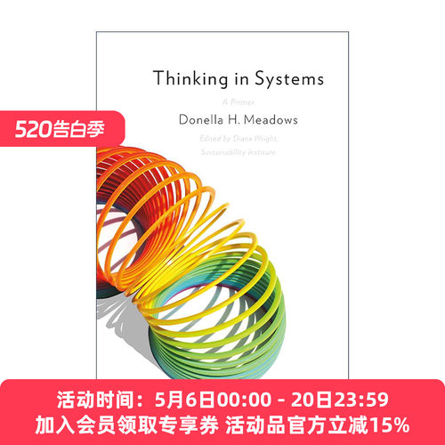 英文原版 Thinking In Systems 系统之美 决策者的系统思考 德内拉?梅多斯 英文版 进口英语原版书籍