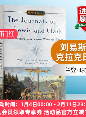 华研原版 英文原版传记 刘易斯与克拉克日志 The Journals of Lewis and Clark 英文版进口书籍 Signet Classics 历险日记正版