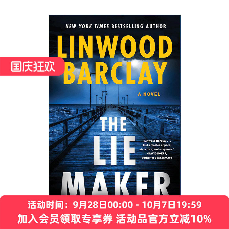 英文原版 The Lie Maker 说谎者 林伍德·巴克雷 悬疑犯罪小说 英文版 进口英语原版书籍