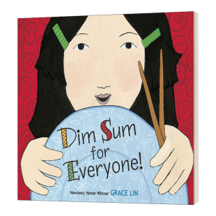 Grace 英文原版 Everyone 点心纸板书 Lin 进口英语原版 Sum 英文版 Dim 书籍 for 凯迪克奖作者 吴敏兰书单第116本