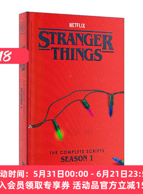 英文原版 Stranger Things The Complete Scripts Season 1 怪奇物语1 完整剧本 艾美奖获奖剧集 含制片介绍 进口英语原版书籍