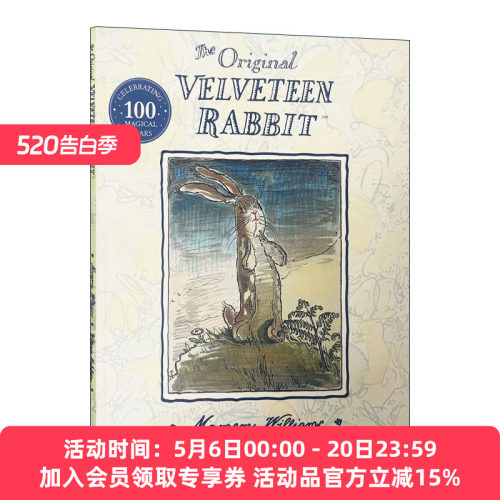 绒毛小兔子 英文原版 The Velveteen Rabbit 玛格莉?威廉姆斯经典儿童故事 英文版 进口英语原版书籍