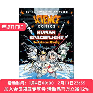 英文原版 Science Comics Human Spaceflight Rockets and Rivalry 科学漫画 载人航天 英文版 进口英语原版书籍