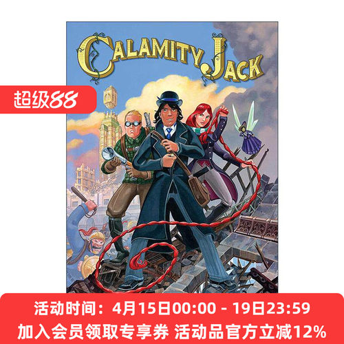 英文原版 Calamity Jack 灾难杰克 青少年冒险漫画 纽伯瑞奖作家Shannon Hale 英文版 进口英语原版书籍