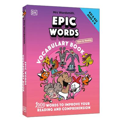 英文原版 Mrs Wordsmith Epic Words Vocabulary Book Key Stages1-2 沃德史密斯夫人 词汇书 4-8岁 精装 英文版 进口英语原版书籍