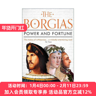 英文原版 The Borgias 波吉亚家族兴衰史 权力与财富 英文版 进口英语原版书籍