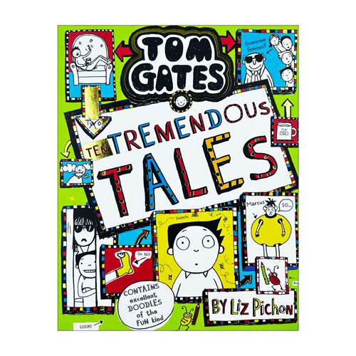 英文原版 Tom Gates 18 Ten Tremendous Tales 汤姆盖茨系列 英文版 进口英语原版书籍