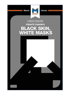 黑色皮肤  英文原版 Black Skin White Masks 白色面具 MACAT解读系列 英文版 进口英语原版书籍