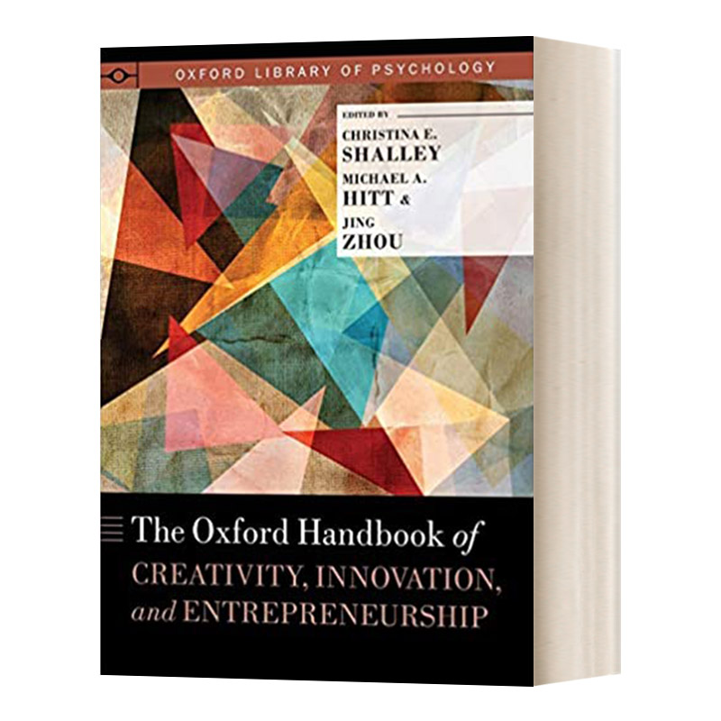 牛津创意 英文原版 The Oxford Handbook of Creativity Innovation and Entrepreneurship 创新 创业手册 英文版 进口英语原版书