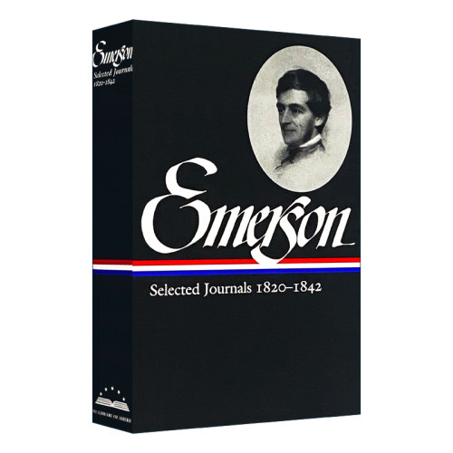 英文原版 Ralph Waldo Emerson 拉尔夫 沃尔多 爱默生 期刊选集第1卷 1820-1842 美国图书馆 精装 英文版 进口英语原版书籍
