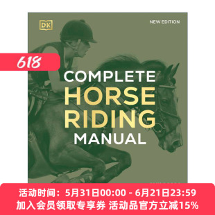 英文原版 Complete Horse Riding Manual DK马术全书 马术科普指南精装 英文版 进口英语原版书籍